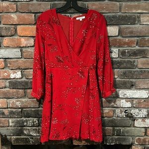 Madewell short red dress